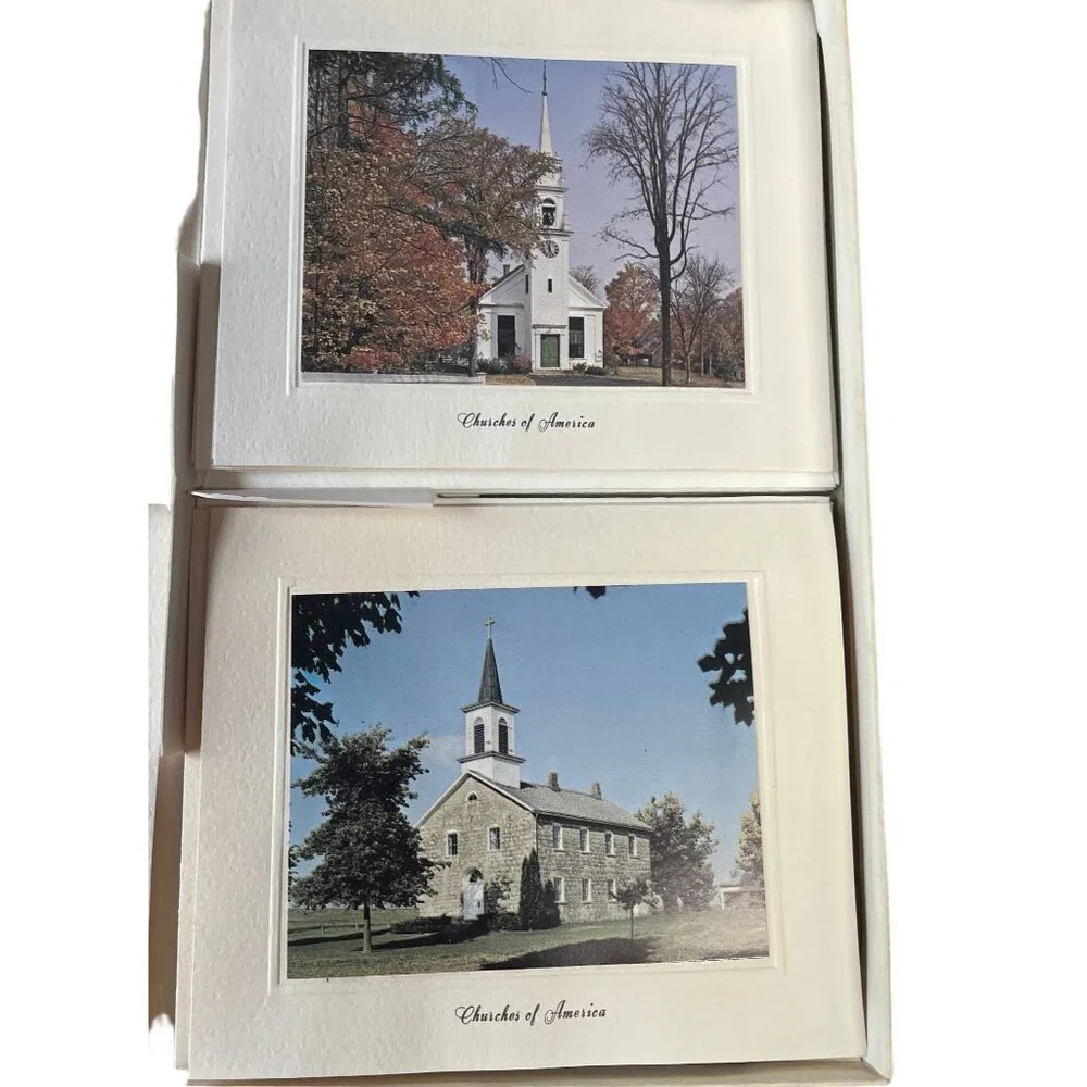 Original‎ Color Notes Of America 12 Blank Notes with Matching Envelopes